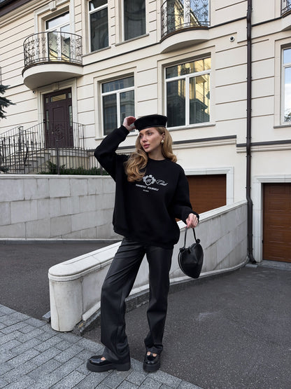 Світшот з вишивкою