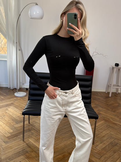 Боді з акцентним пірсингом