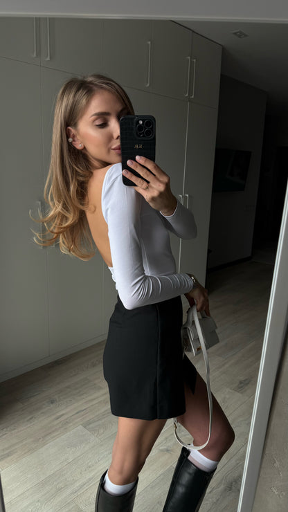 Боді з відкритою спинкою