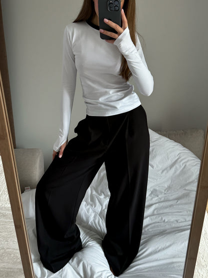 Лонгслів приталений