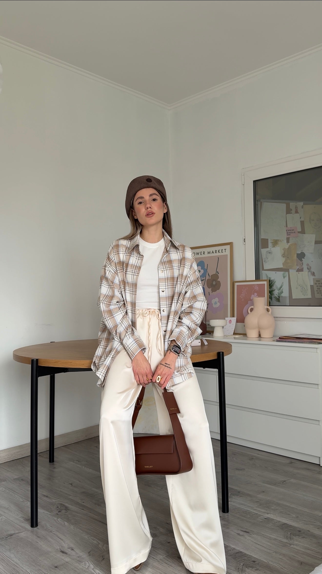 Штани  з сатину