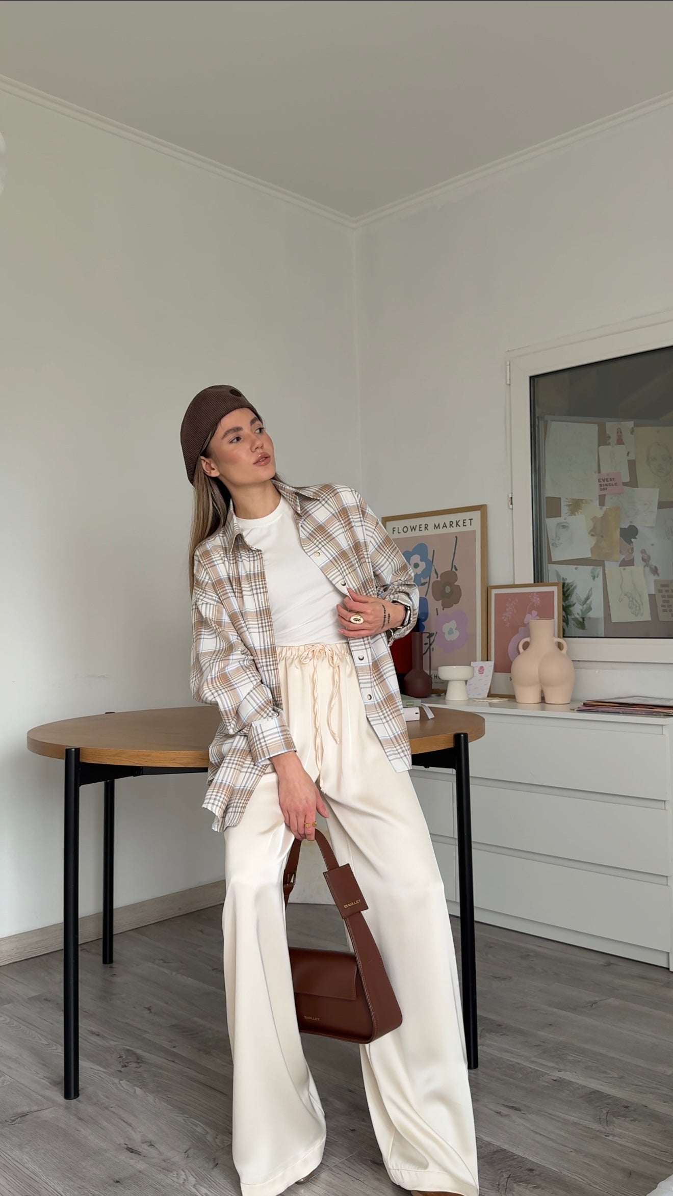 Штани  з сатину