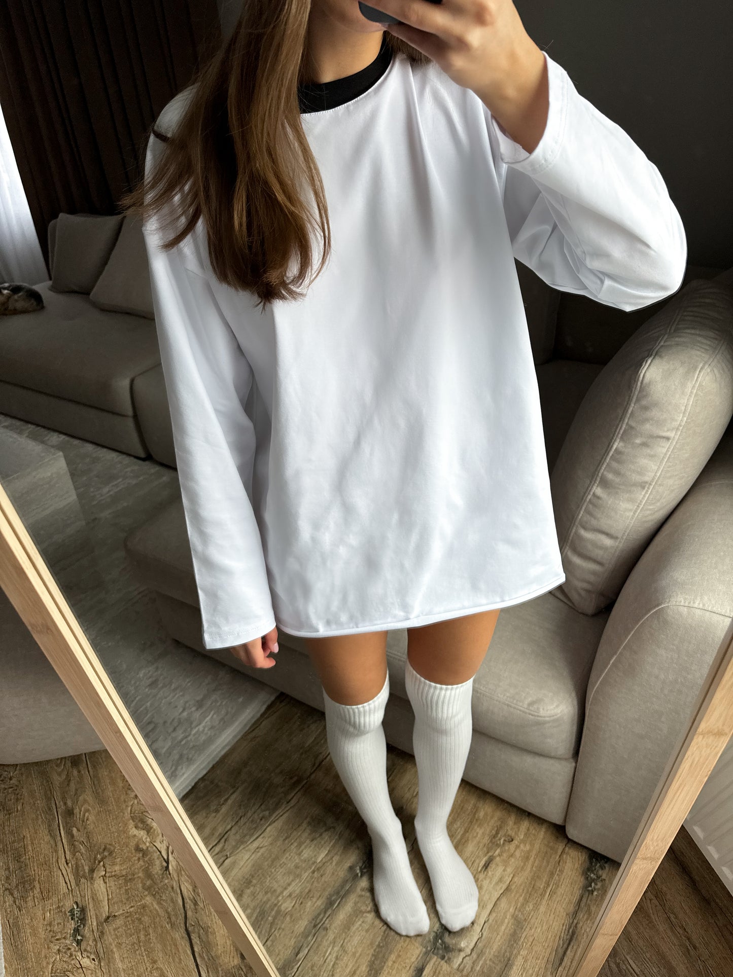 Лонгслів оверсайз базовий