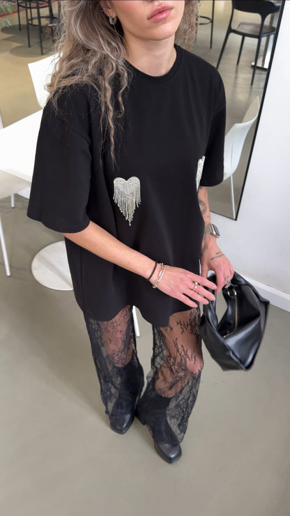 Штани мереживні