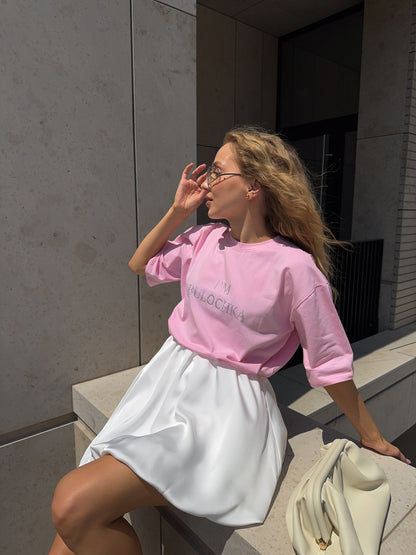 Футболка з стразами "I`m bulochka"