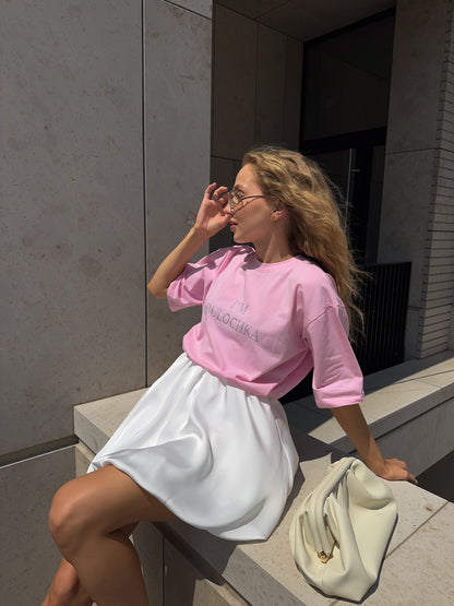 Футболка з стразами "I`m bulochka"