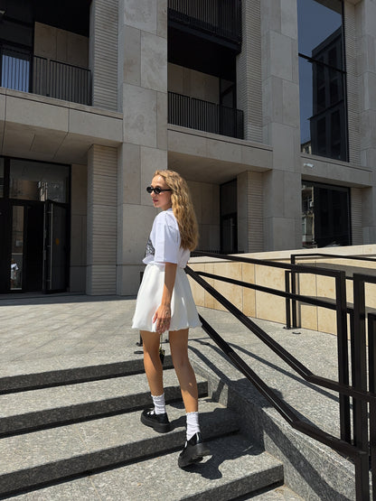 Спідниця балон міні