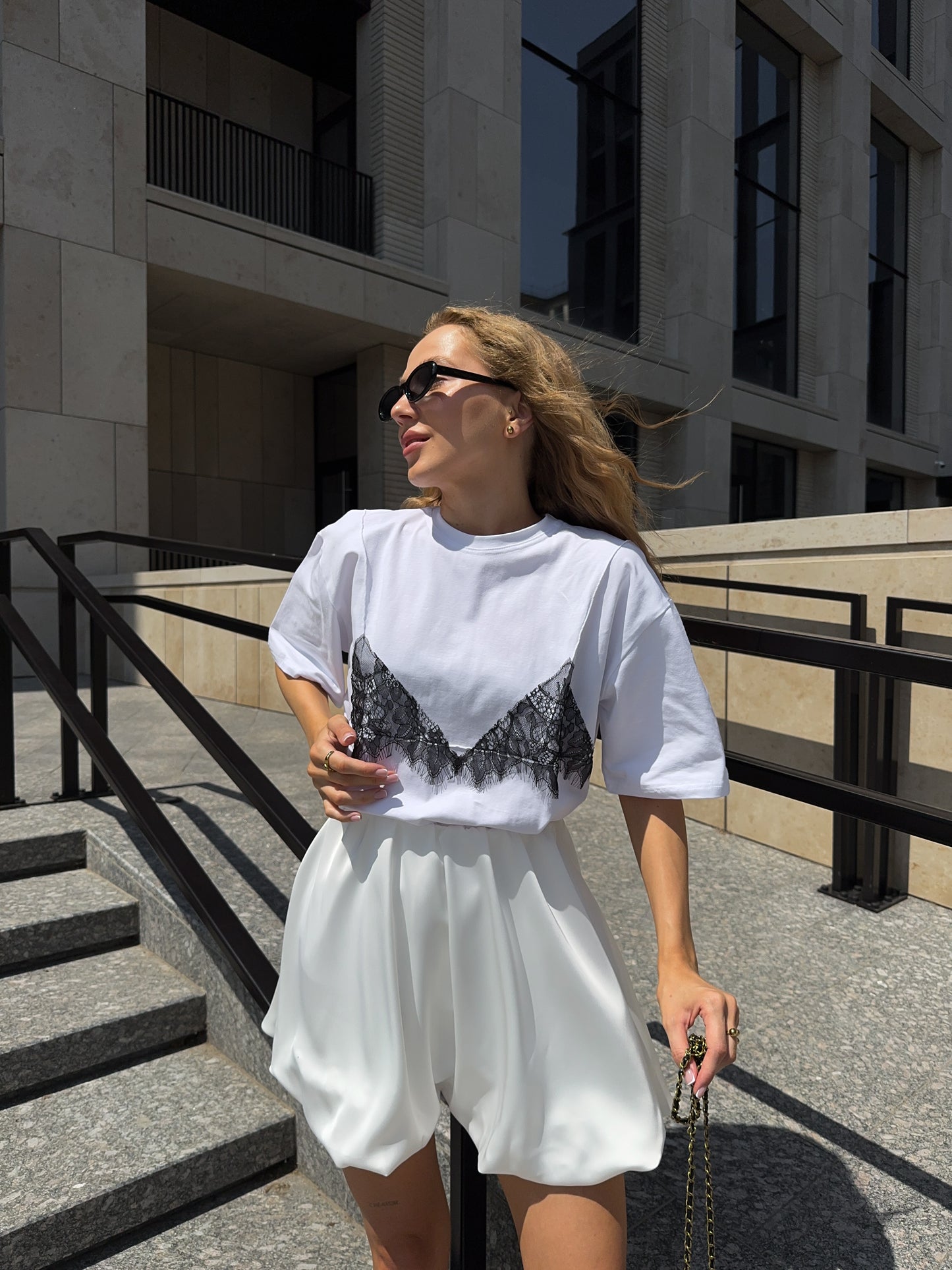 Спідниця балон міні