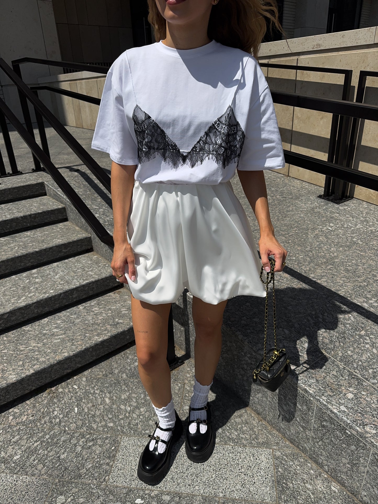 Спідниця балон міні