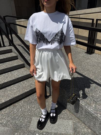 Спідниця балон міні