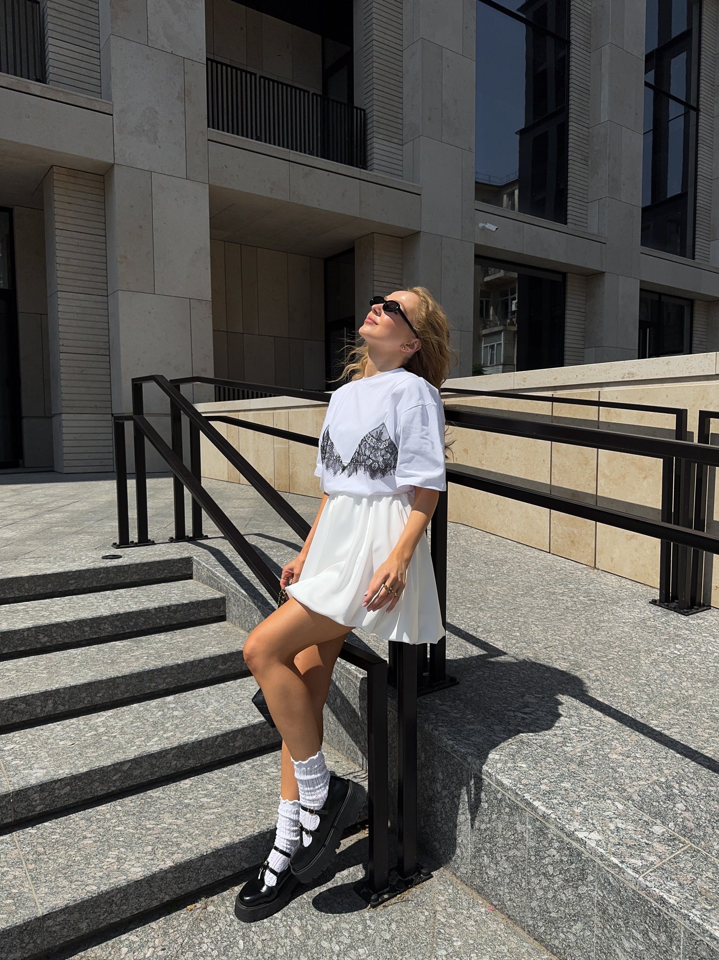 Спідниця балон міні