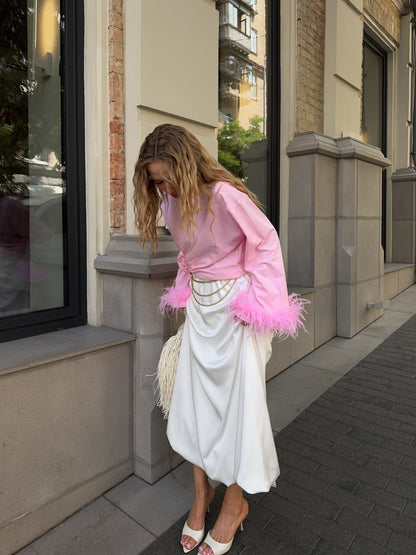 Спідниця балон максі