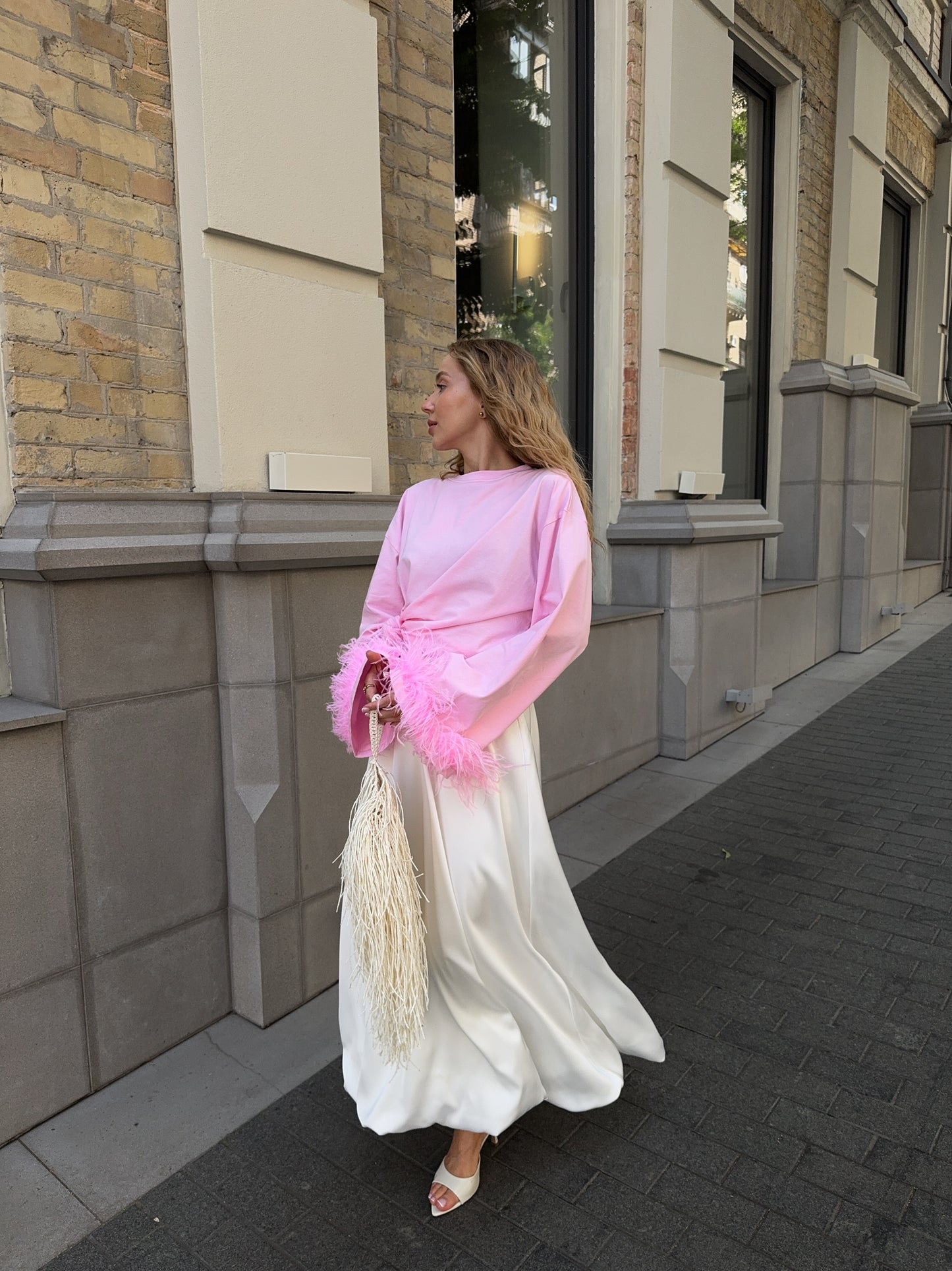 Спідниця балон максі