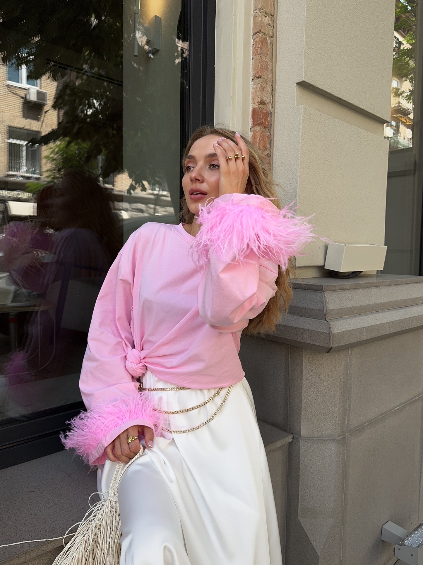 Спідниця балон максі