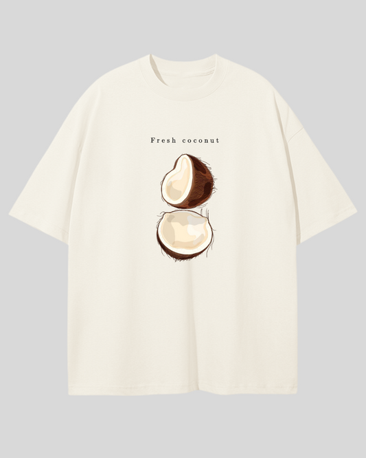 Футболка оверсайз "Fresh Coconut"