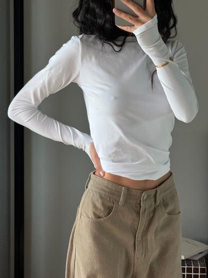 Лонгслів приталений