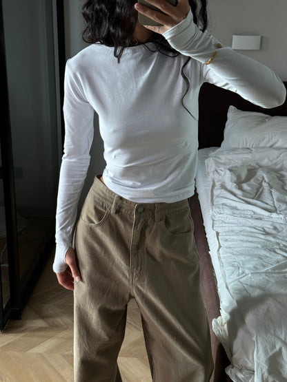 Лонгслів приталений