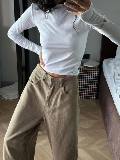 Лонгслів приталений