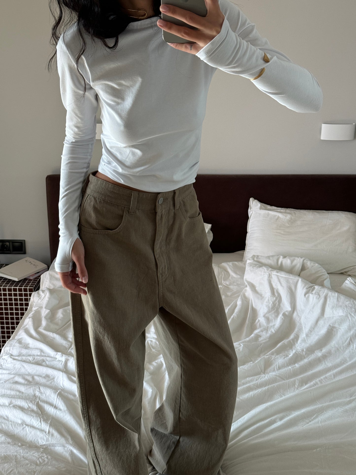 Лонгслів приталений