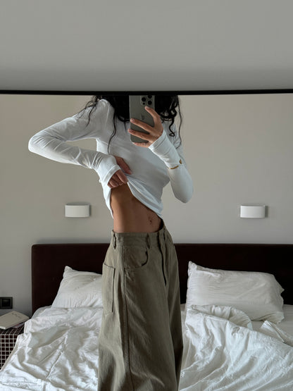 Лонгслів приталений