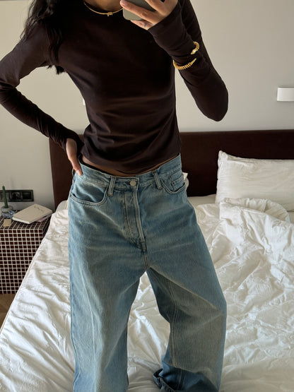 Лонгслів приталений