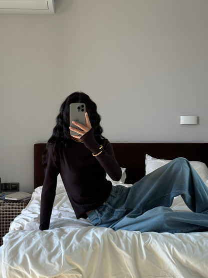 Лонгслів приталений