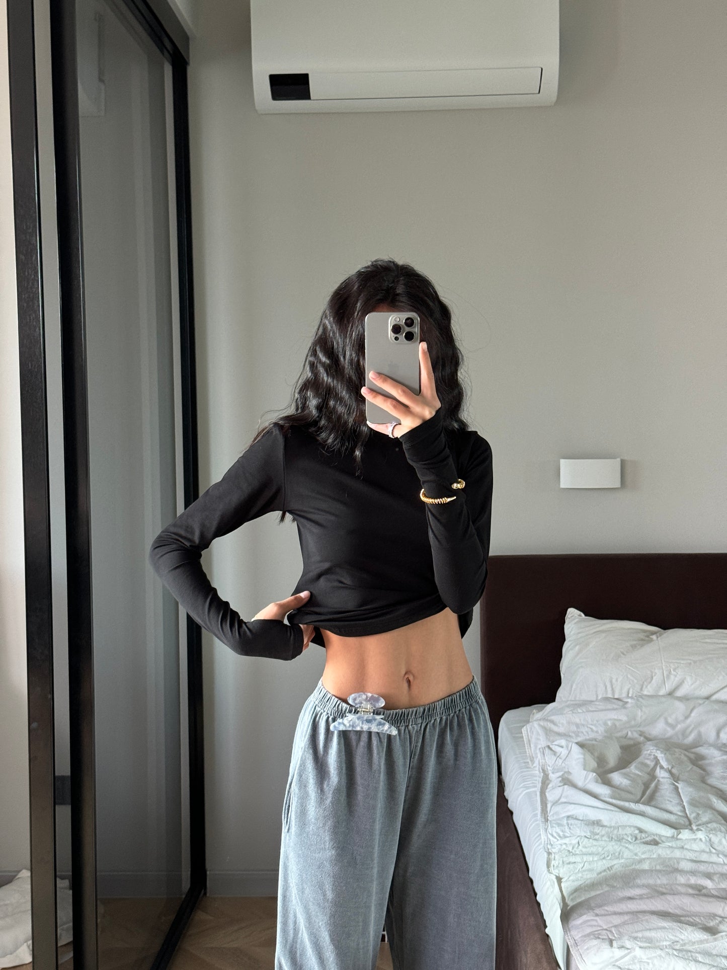 Лонгслів приталений