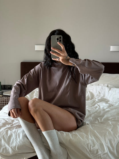 Лонгслів оверсайз базовий