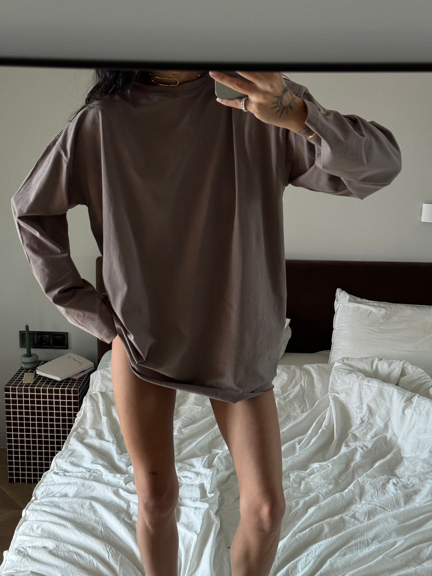 Лонгслів оверсайз базовий