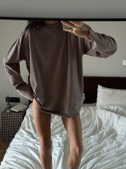 Лонгслів оверсайз базовий