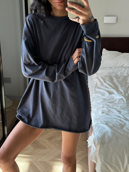 Лонгслів оверсайз базовий