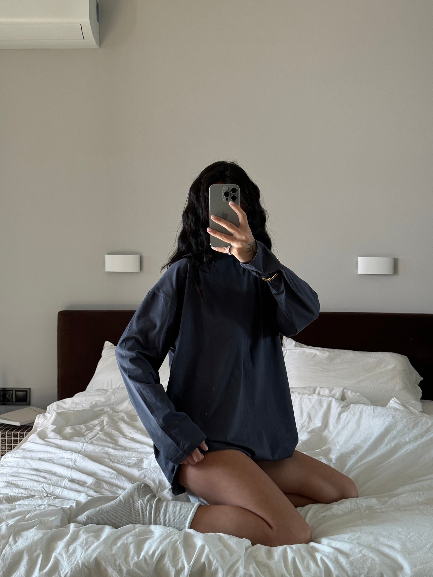 Лонгслів оверсайз базовий