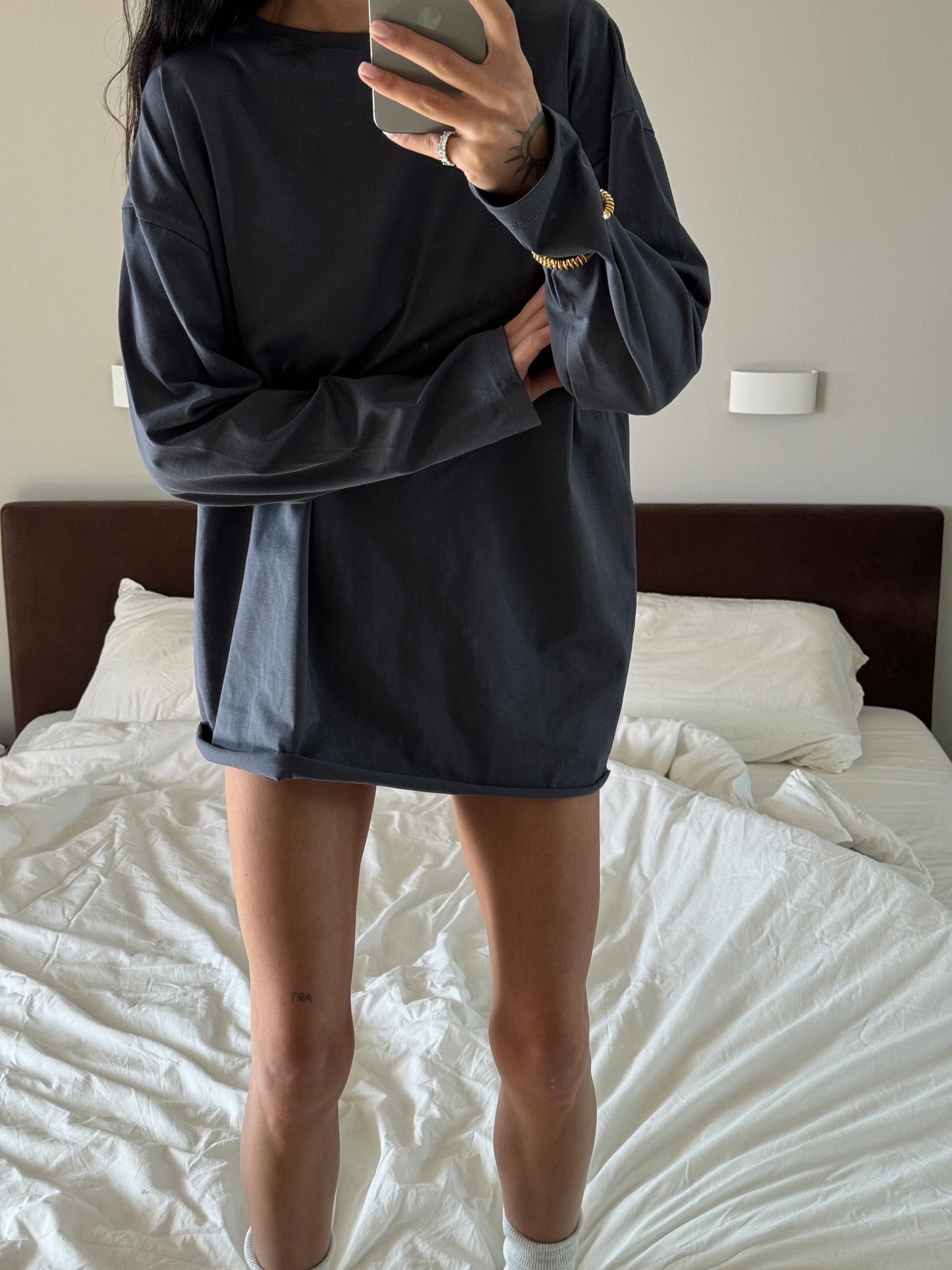 Лонгслів оверсайз базовий