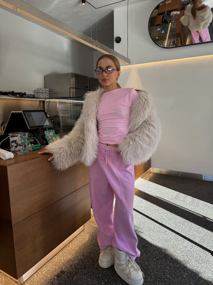 Лонгслів мушля приталений