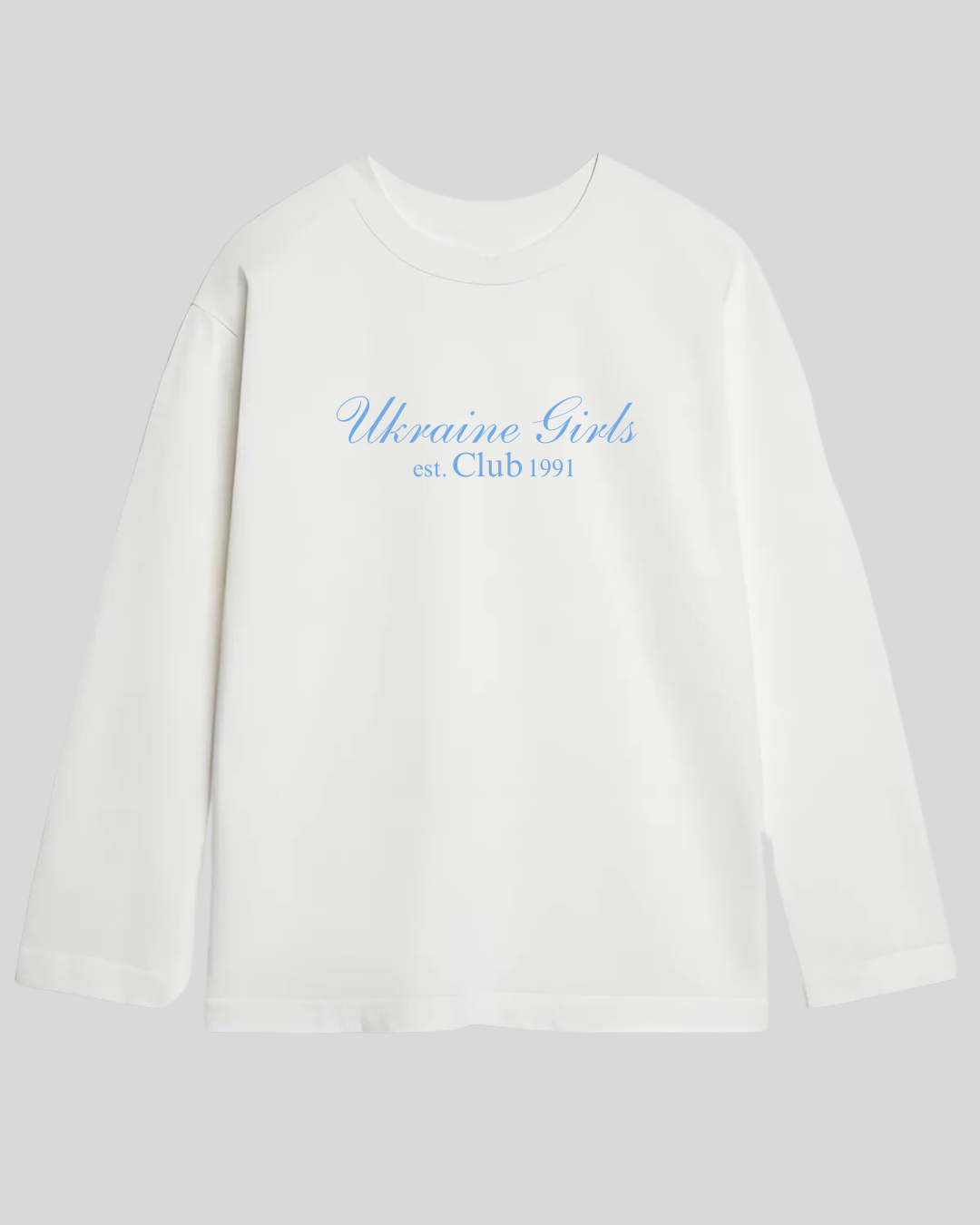 Лонгслів оверсайз "Ukraine girls"