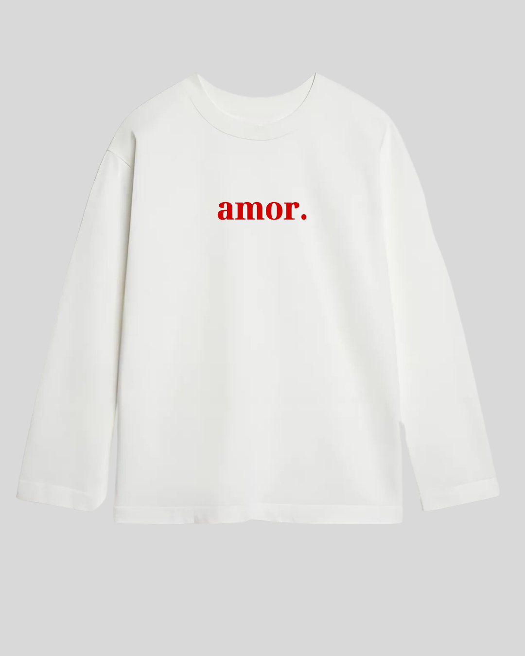 Лонгслів оверсайз "Amor "