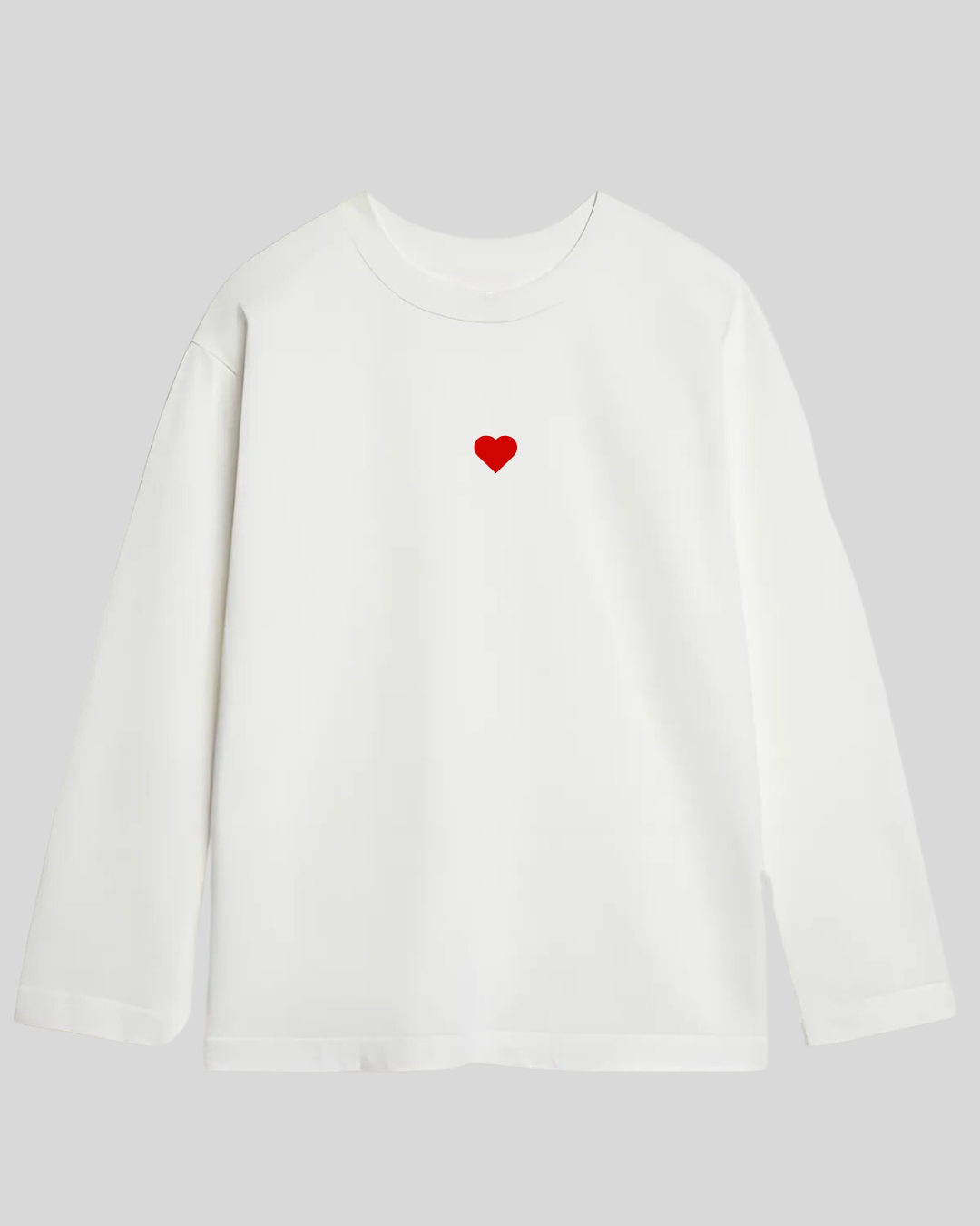 Лонгслів оверсайз "Маленьке серденько"