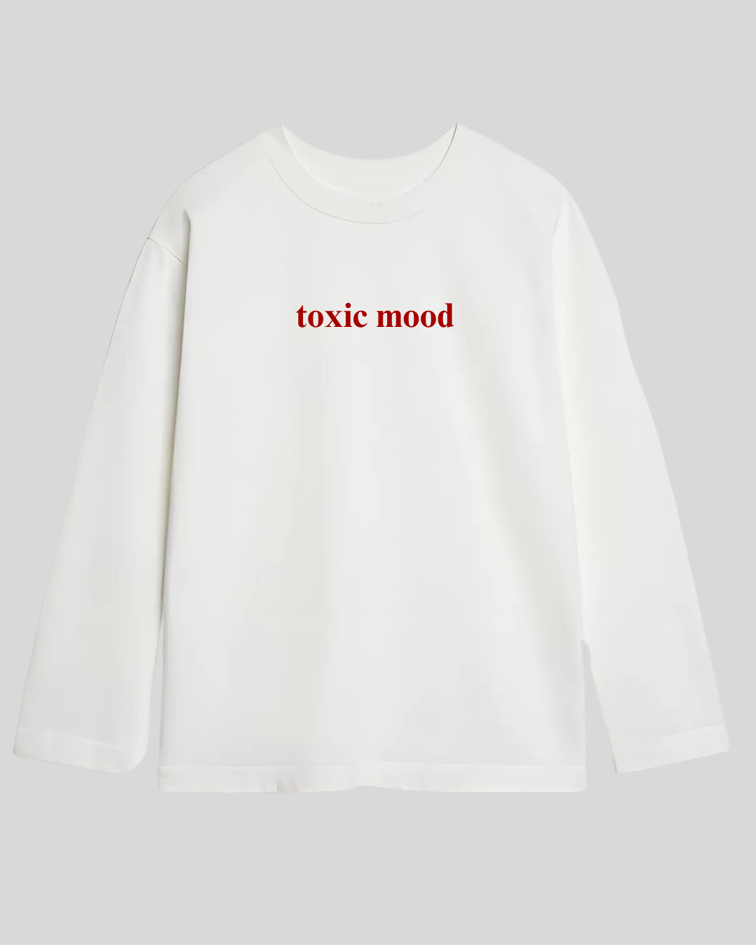 Лонгслів оверсайз "toxic mood"