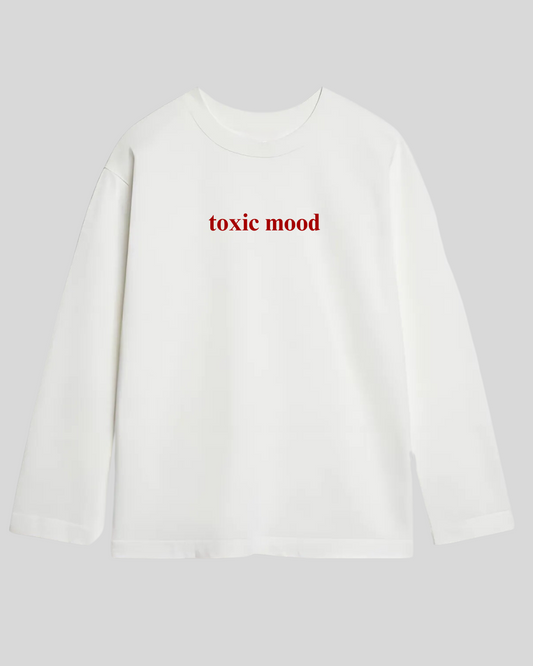 Лонгслів оверсайз "toxic mood"