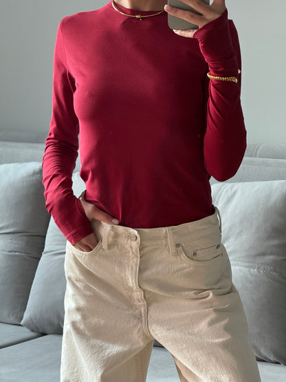 Лонгслів приталений