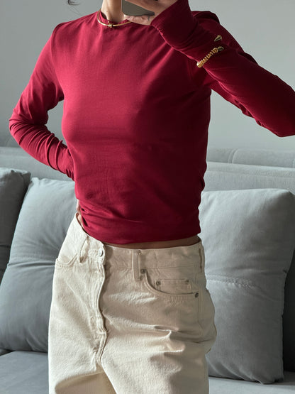 Лонгслів приталений