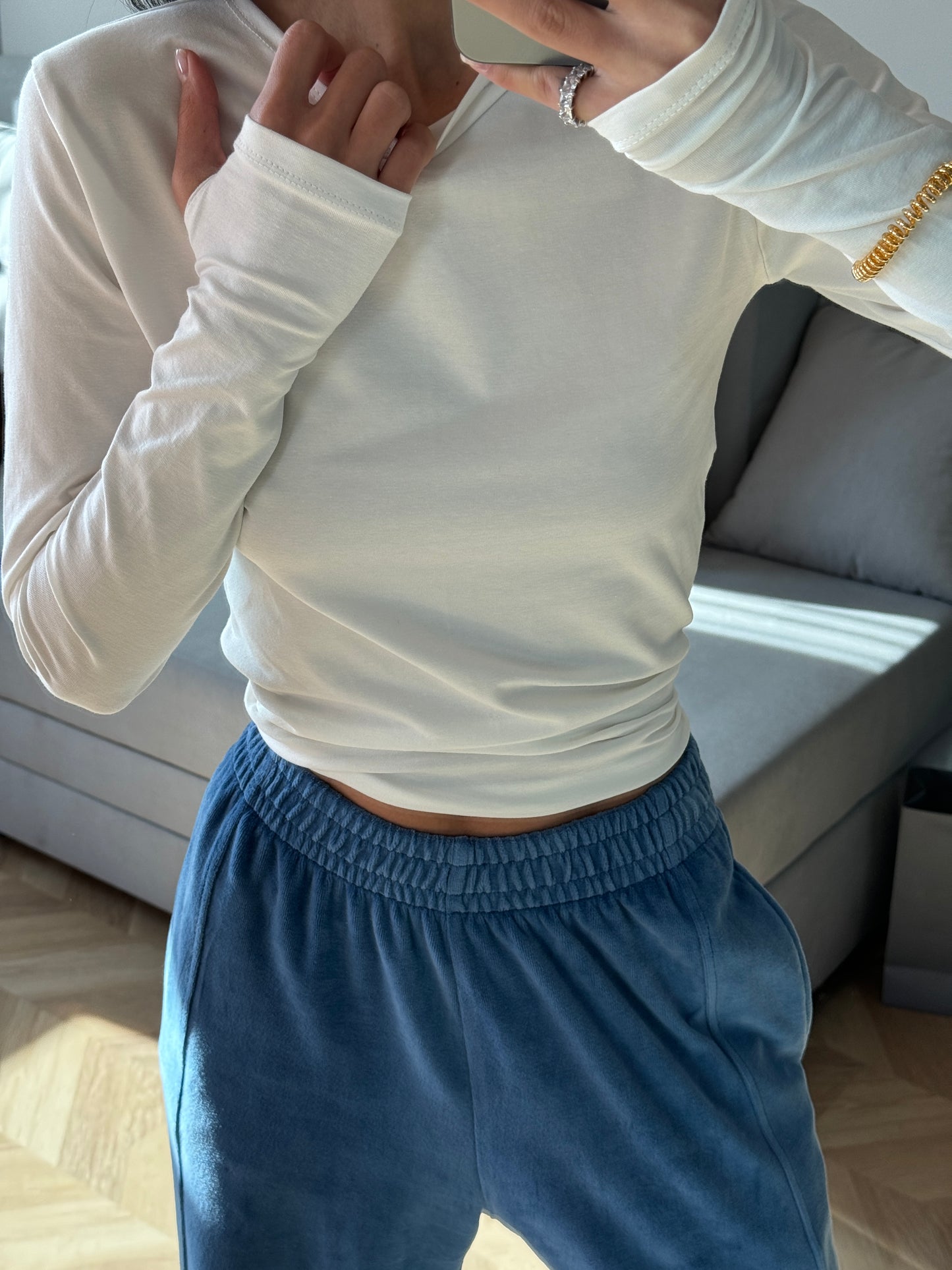 Лонгслів приталений