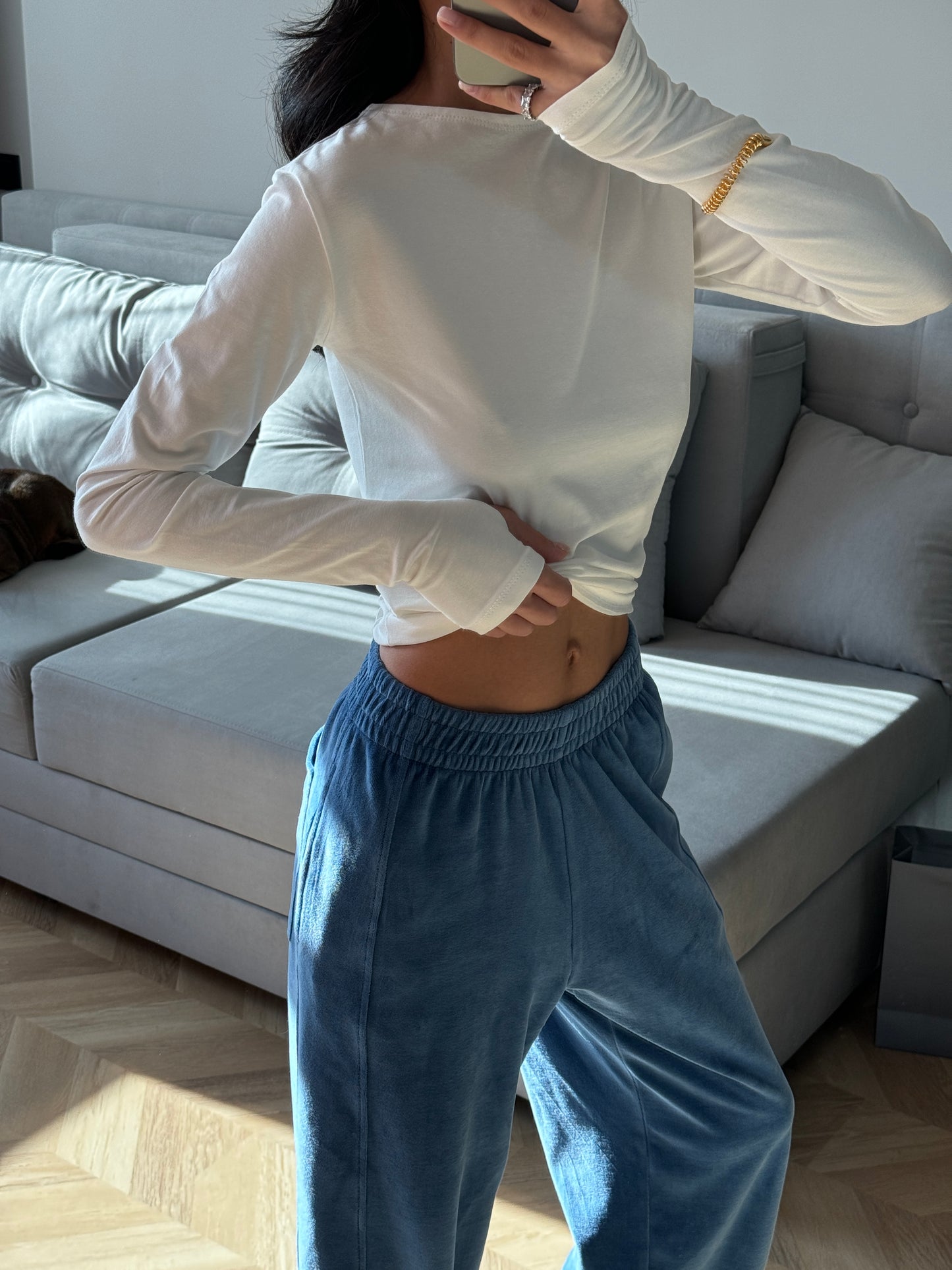 Лонгслів приталений