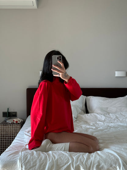 Лонгслів оверсайз базовий