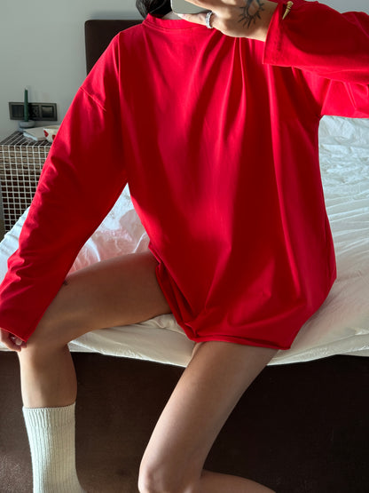 Лонгслів оверсайз базовий