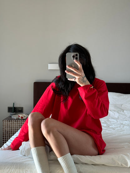 Лонгслів оверсайз базовий