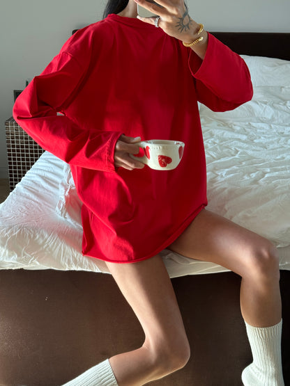 Лонгслів оверсайз базовий