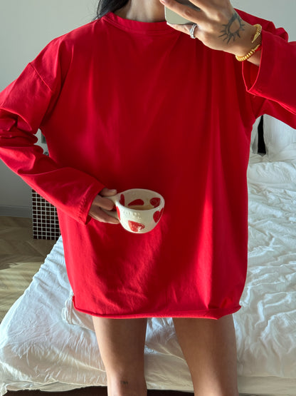 Лонгслів оверсайз базовий