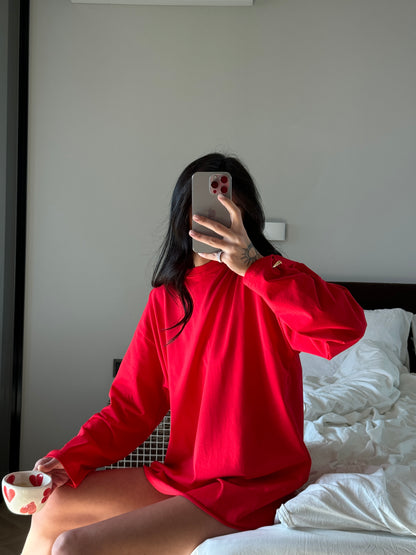 Лонгслів оверсайз базовий