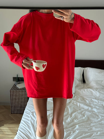 Лонгслів оверсайз базовий